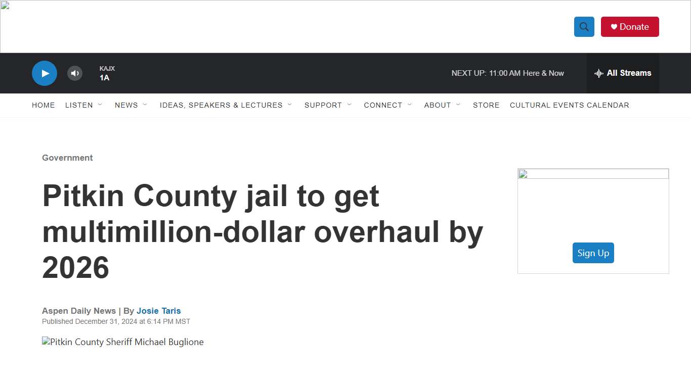 Pitkin County jail to get multimillion-dollar overhaul by 2026 Aspen Public Radio